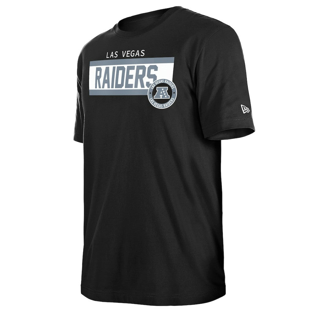Las Vegas Raiders New Era 3rd Down High Density Print T-Shirt - Black - NFL