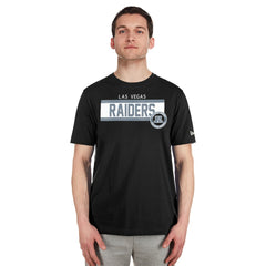 Las Vegas Raiders New Era 3rd Down High Density Print T-Shirt - Black - NFL