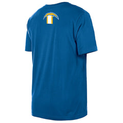 Los Angeles Chargers New Era 3rd Down High Density Print T-Shirt - Blue - NFL