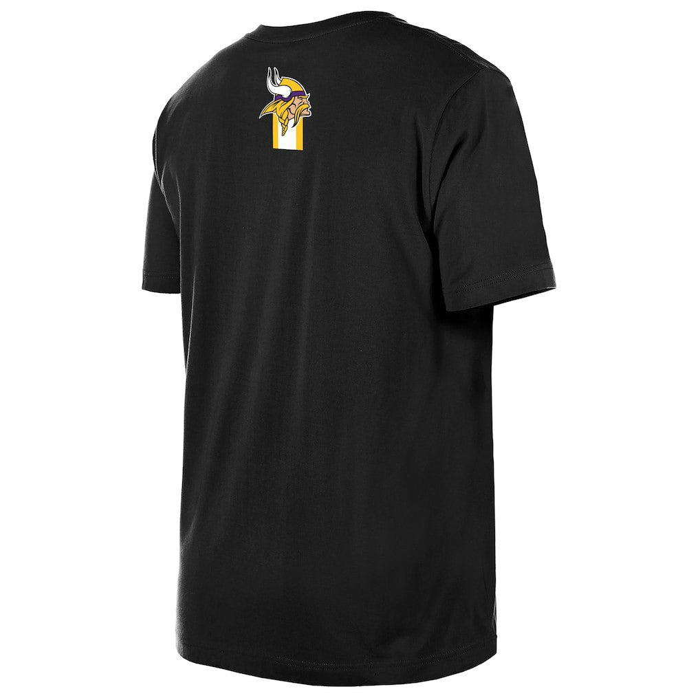 Minnesota Vikings New Era 3rd Down High Density Print T-Shirt - Black - NFL