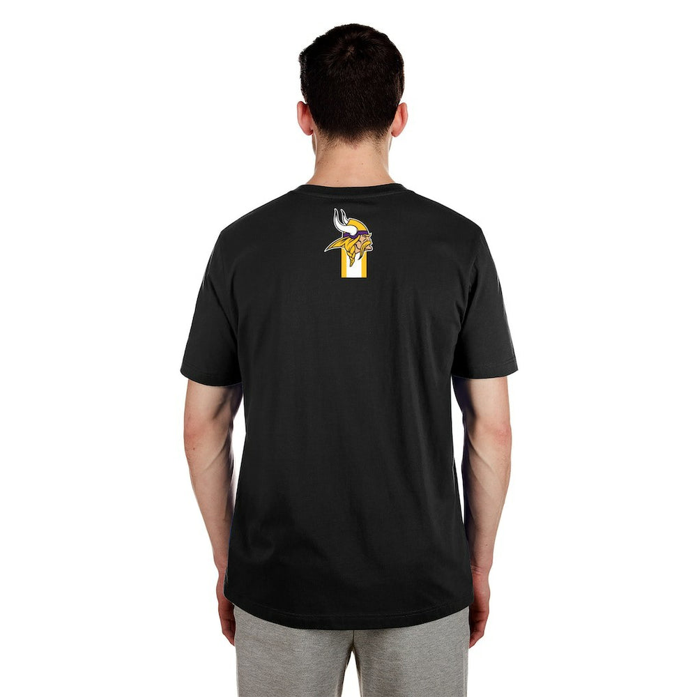 Minnesota Vikings New Era 3rd Down High Density Print T-Shirt - Black - NFL