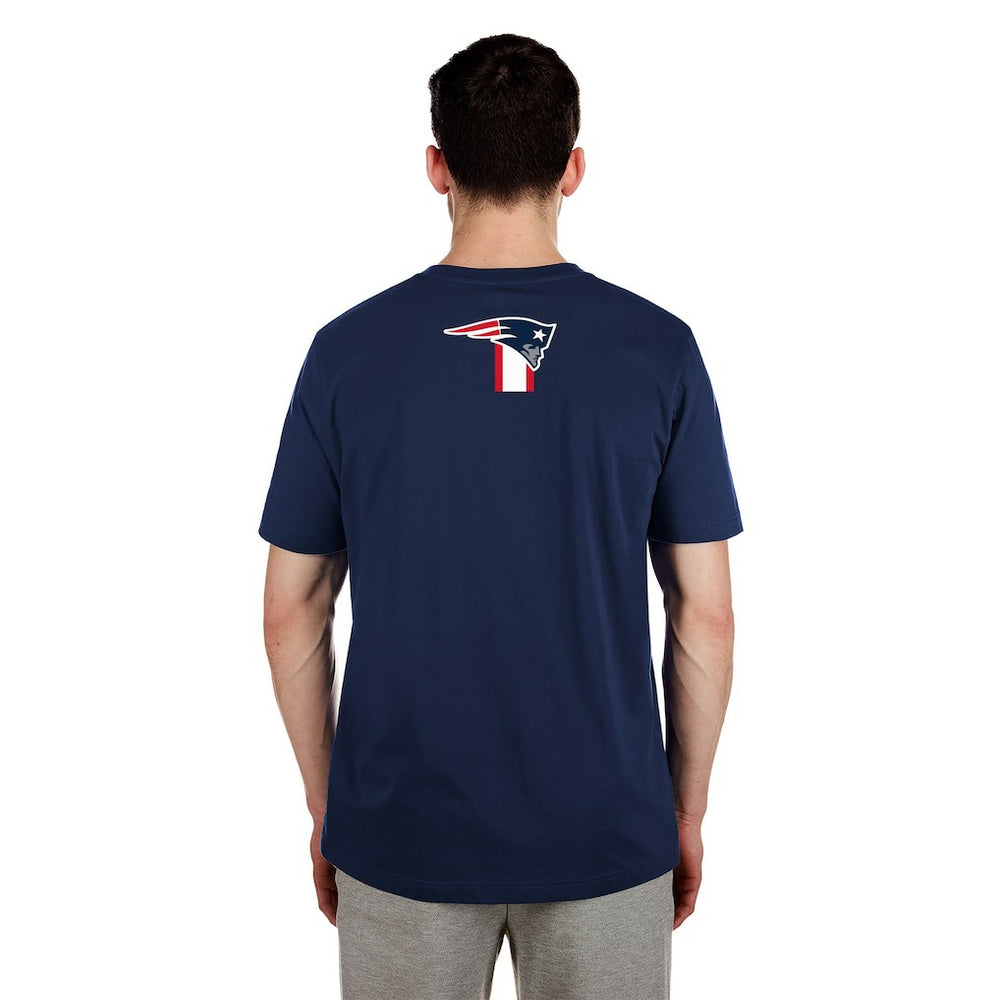New England Patriots New Era 3rd Down High Density Print T-Shirt - Navy - NFL