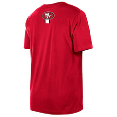 San Francisco 49ers New Era 3rd Down High Density Print T-Shirt - Scarlet - NFL