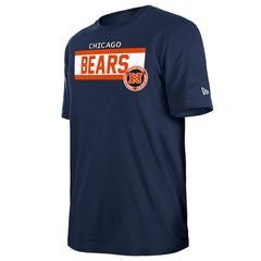 Chicago Bears New Era 3rd Down High Density Print T-Shirt - Navy - NFL