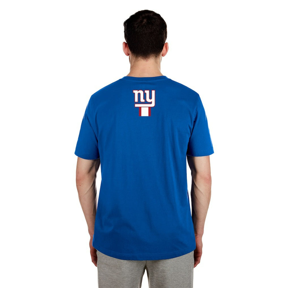 New York Giants New Era 3rd Down High Density Print T-Shirt - Blue - NFL