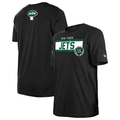New York Jets New Era 3rd Down High Density Print T-Shirt - Black - NFL