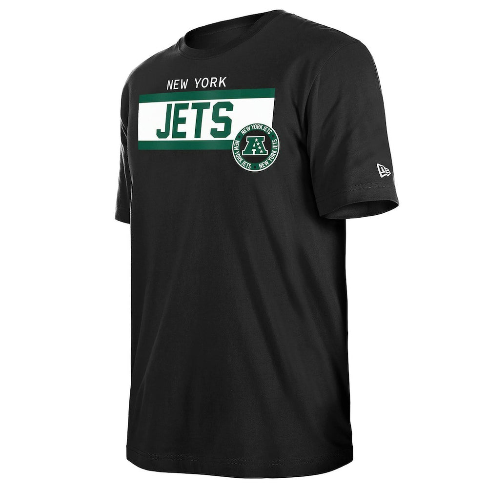 New York Jets New Era 3rd Down High Density Print T-Shirt - Black - NFL