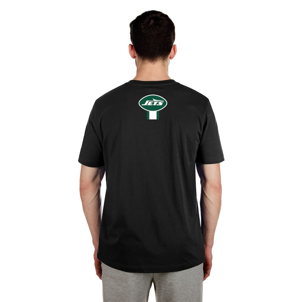 New York Jets New Era 3rd Down High Density Print T-Shirt - Black - NFL