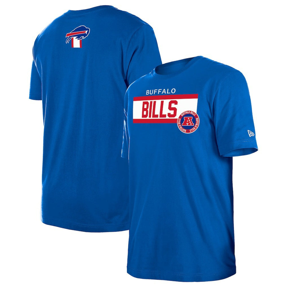 Buffalo Bills New Era 3rd Down High Density Print T-Shirt - Blue - NFL