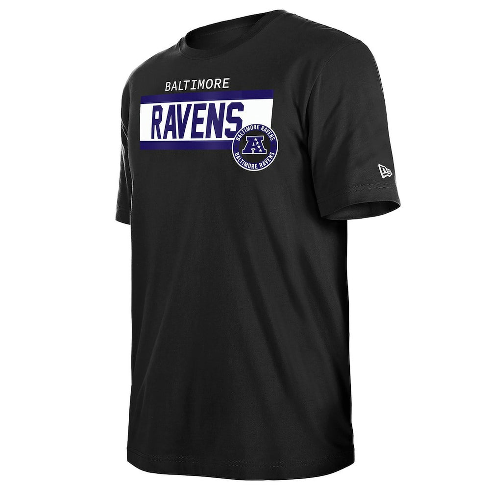 Baltimore Ravens New Era 3rd Down High Density Print T-Shirt - Black - NFL