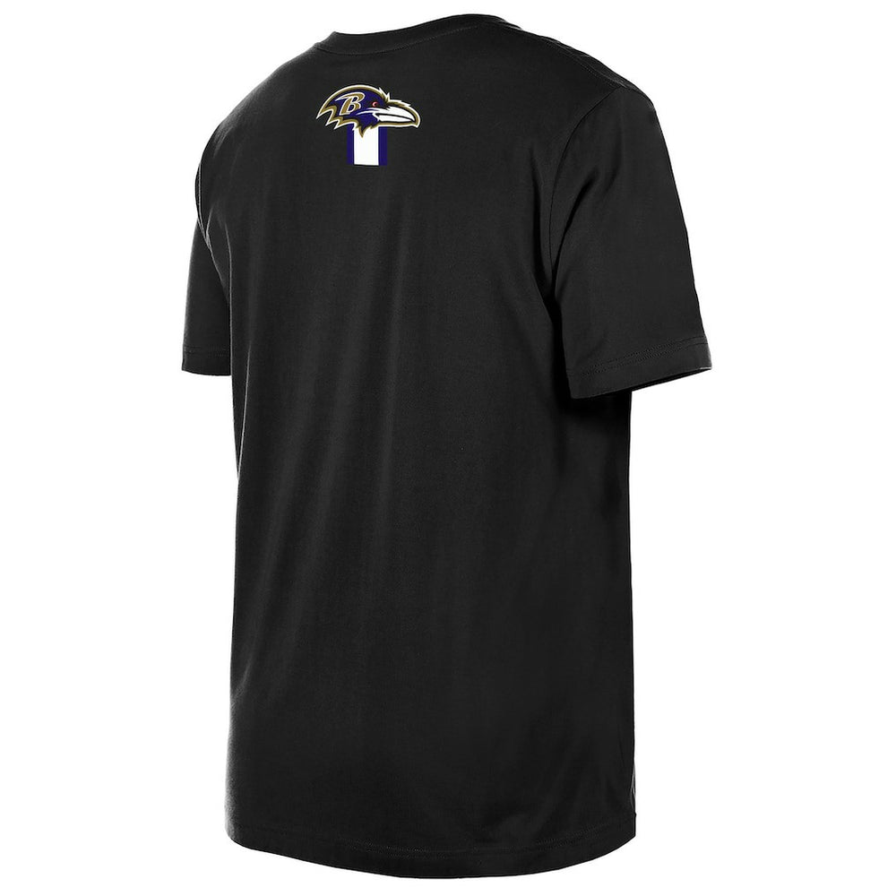 Baltimore Ravens New Era 3rd Down High Density Print T-Shirt - Black - NFL