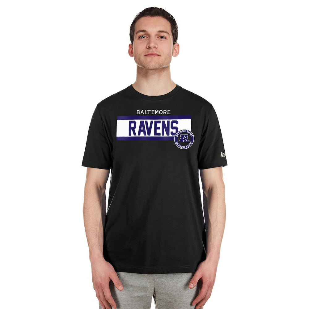 Baltimore Ravens New Era 3rd Down High Density Print T-Shirt - Black - NFL