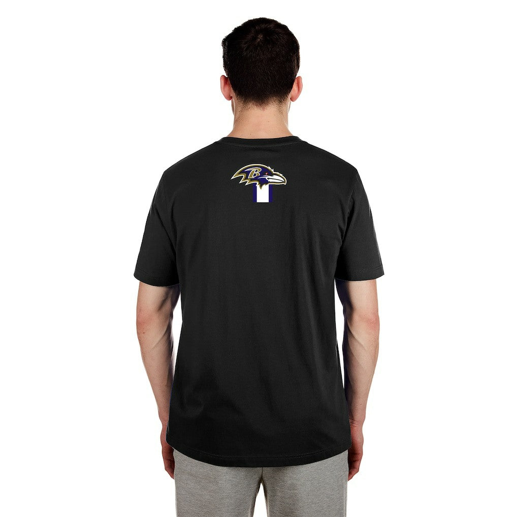 Baltimore Ravens New Era 3rd Down High Density Print T-Shirt - Black - NFL