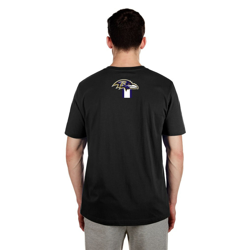 Baltimore Ravens New Era 3rd Down High Density Print T-Shirt - Black - NFL