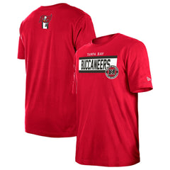 Tampa Bay Buccaneers New Era 3rd Down High Density Print T-Shirt - Red - NFL