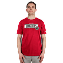 Tampa Bay Buccaneers New Era 3rd Down High Density Print T-Shirt - Red - NFL