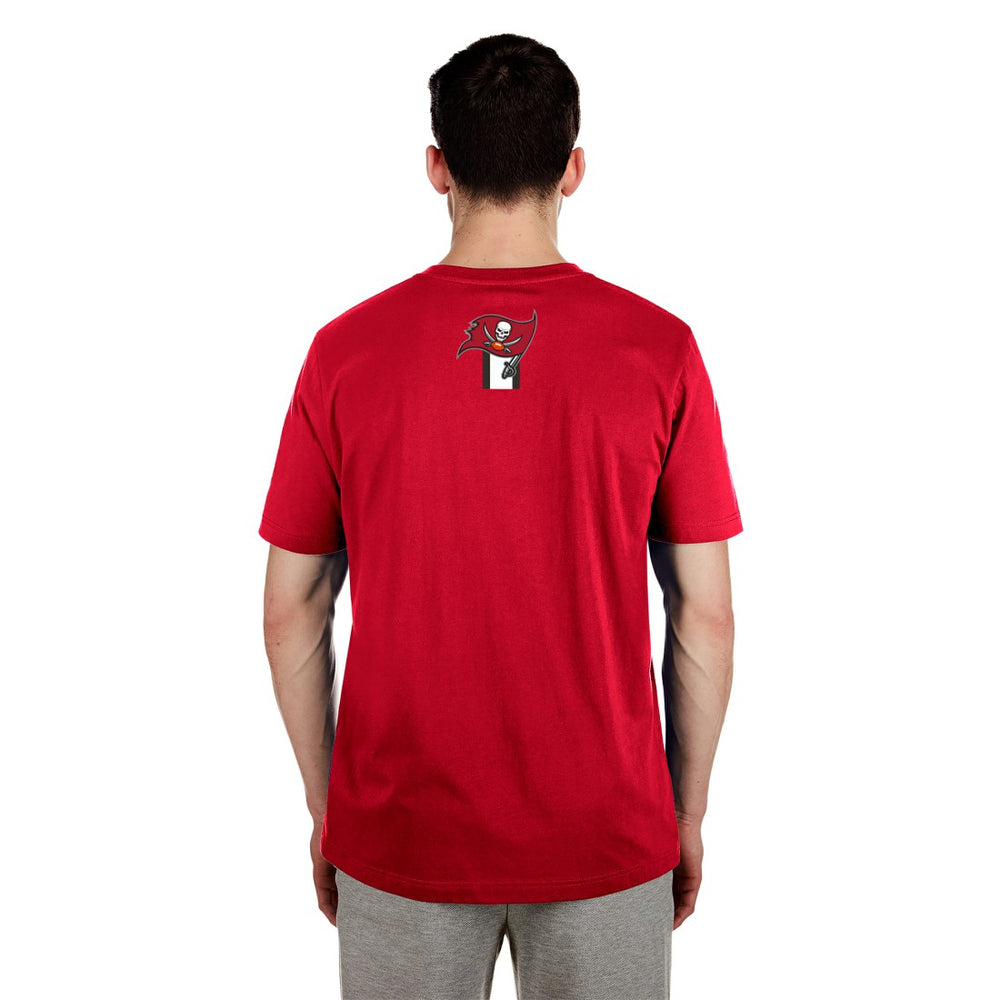 Tampa Bay Buccaneers New Era 3rd Down High Density Print T-Shirt - Red - NFL