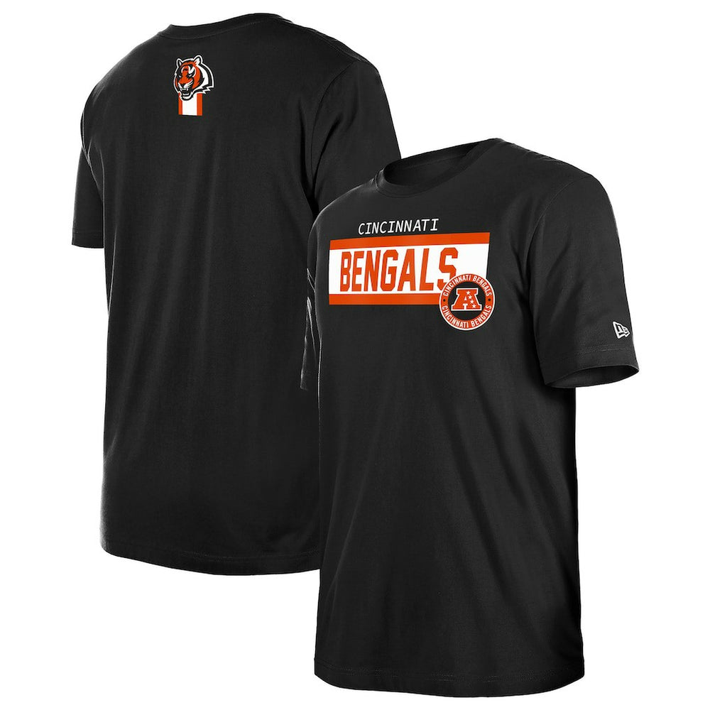 Cincinnati Bengals New Era 3rd Down High Density Print T-Shirt - Black - NFL