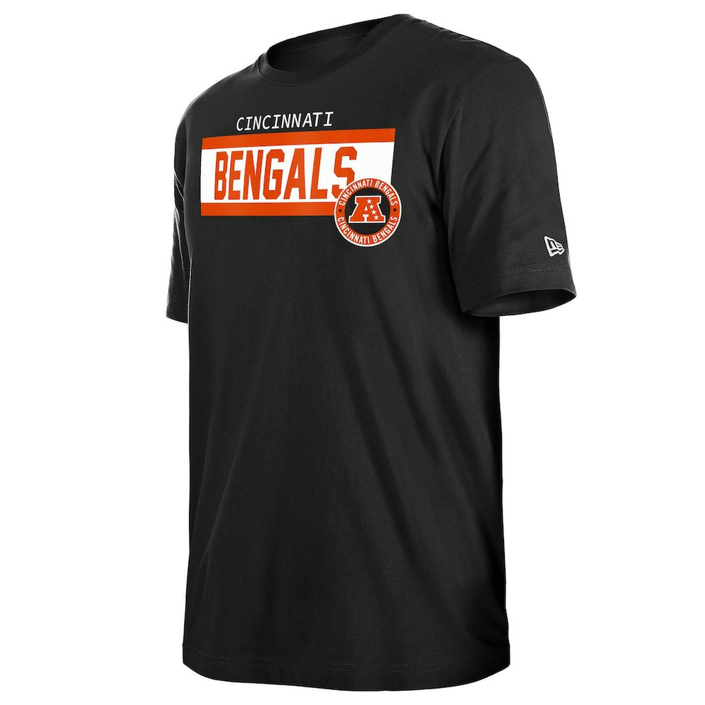 Cincinnati Bengals New Era 3rd Down High Density Print T-Shirt - Black - NFL