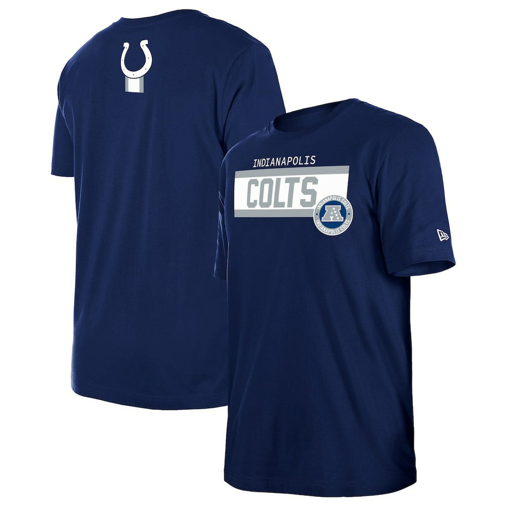 Indianapolis Colts New Era 3rd Down High Density Print T-Shirt - Navy - NFL