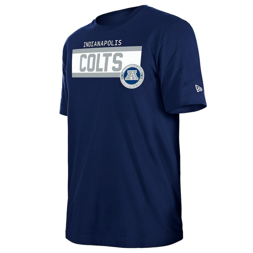 Indianapolis Colts New Era 3rd Down High Density Print T-Shirt - Navy - NFL