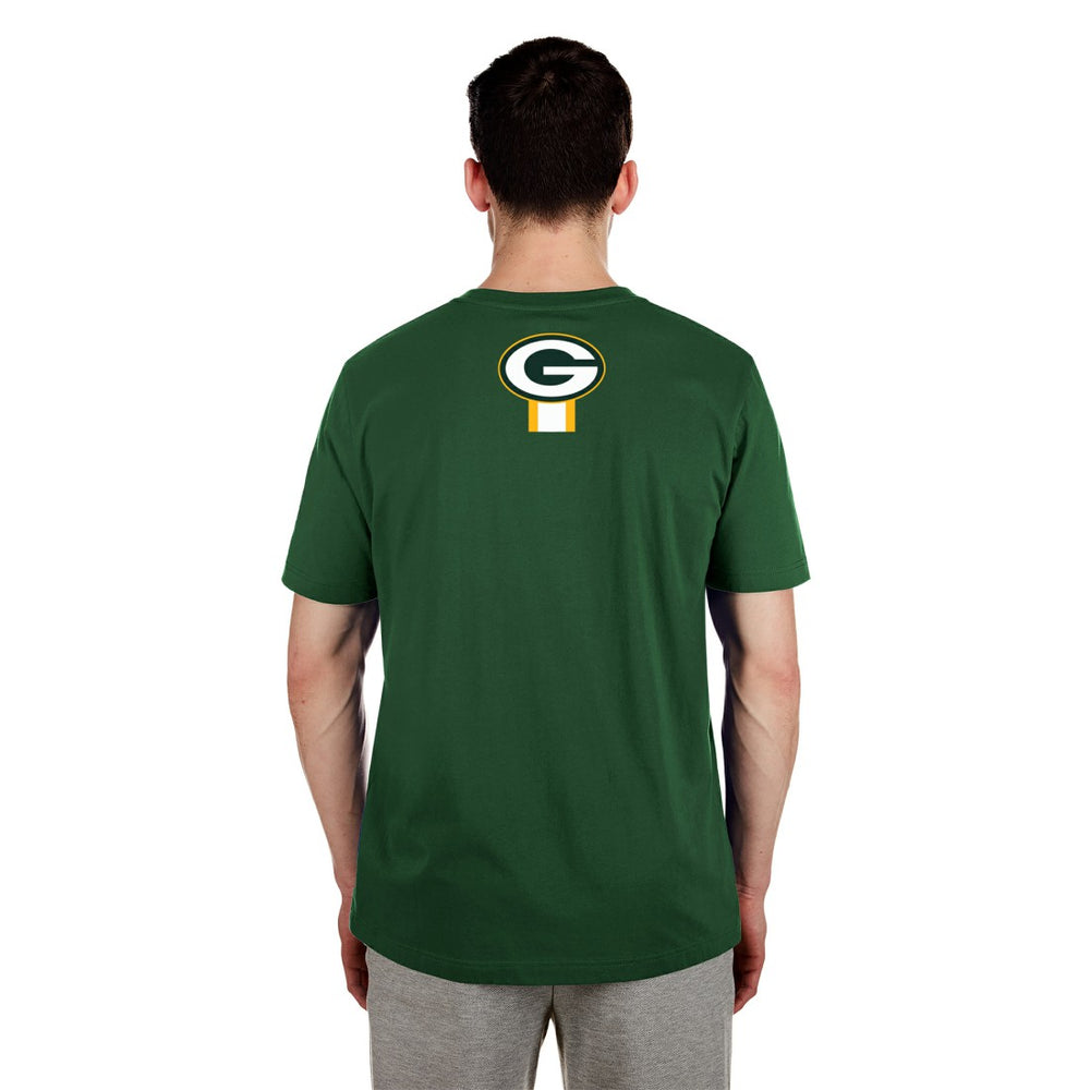 Green Bay Packers New Era 3rd Down High Density Print T-Shirt - Green - NFL
