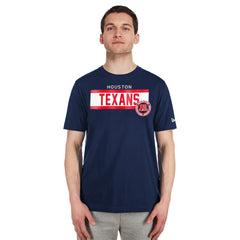 Houston Texans New Era 3rd Down High Density Print T-Shirt - Navy - NFL