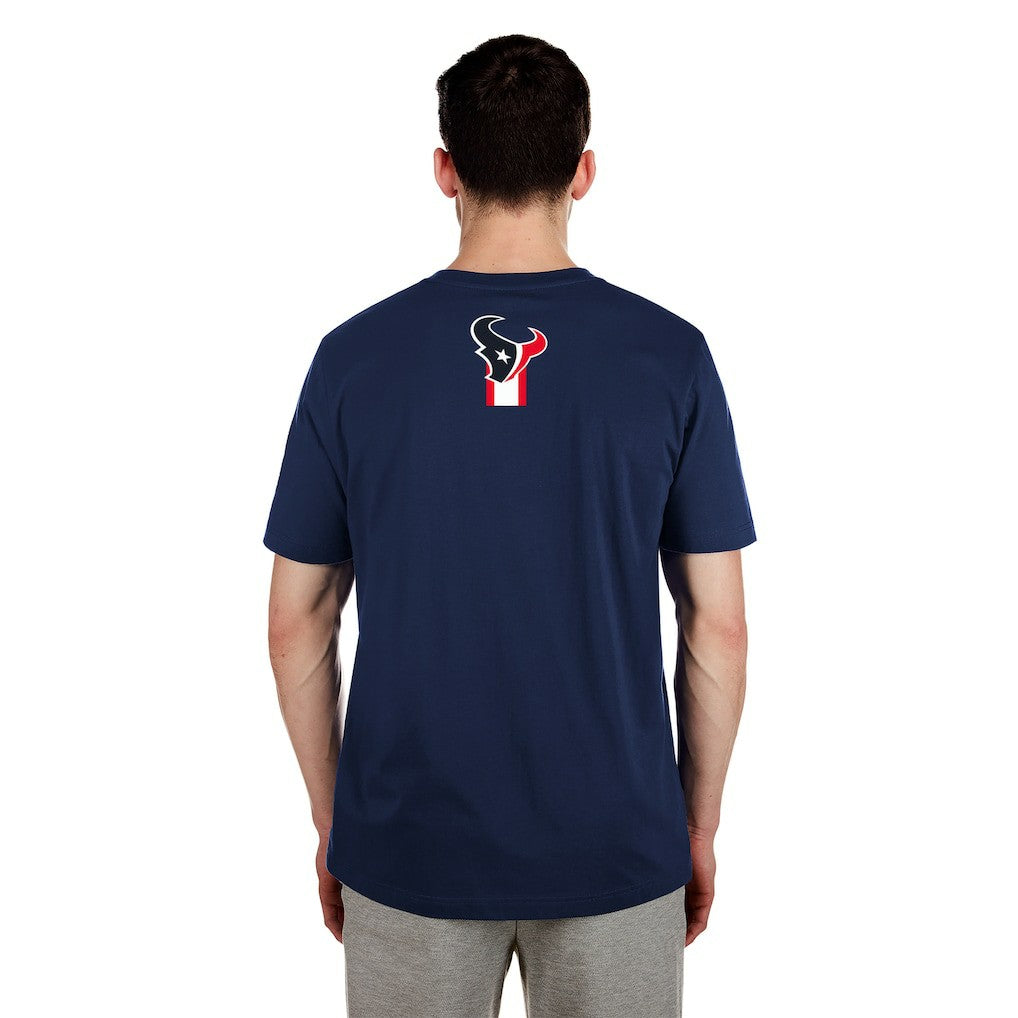 Houston Texans New Era 3rd Down High Density Print T-Shirt - Navy - NFL