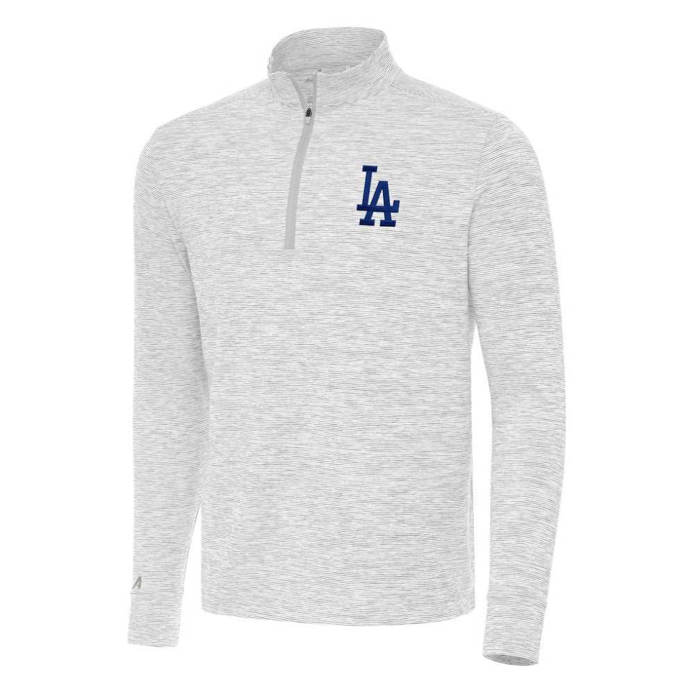 Los Angeles Dodgers Antigua Cause Quarter-Zip Top Discount