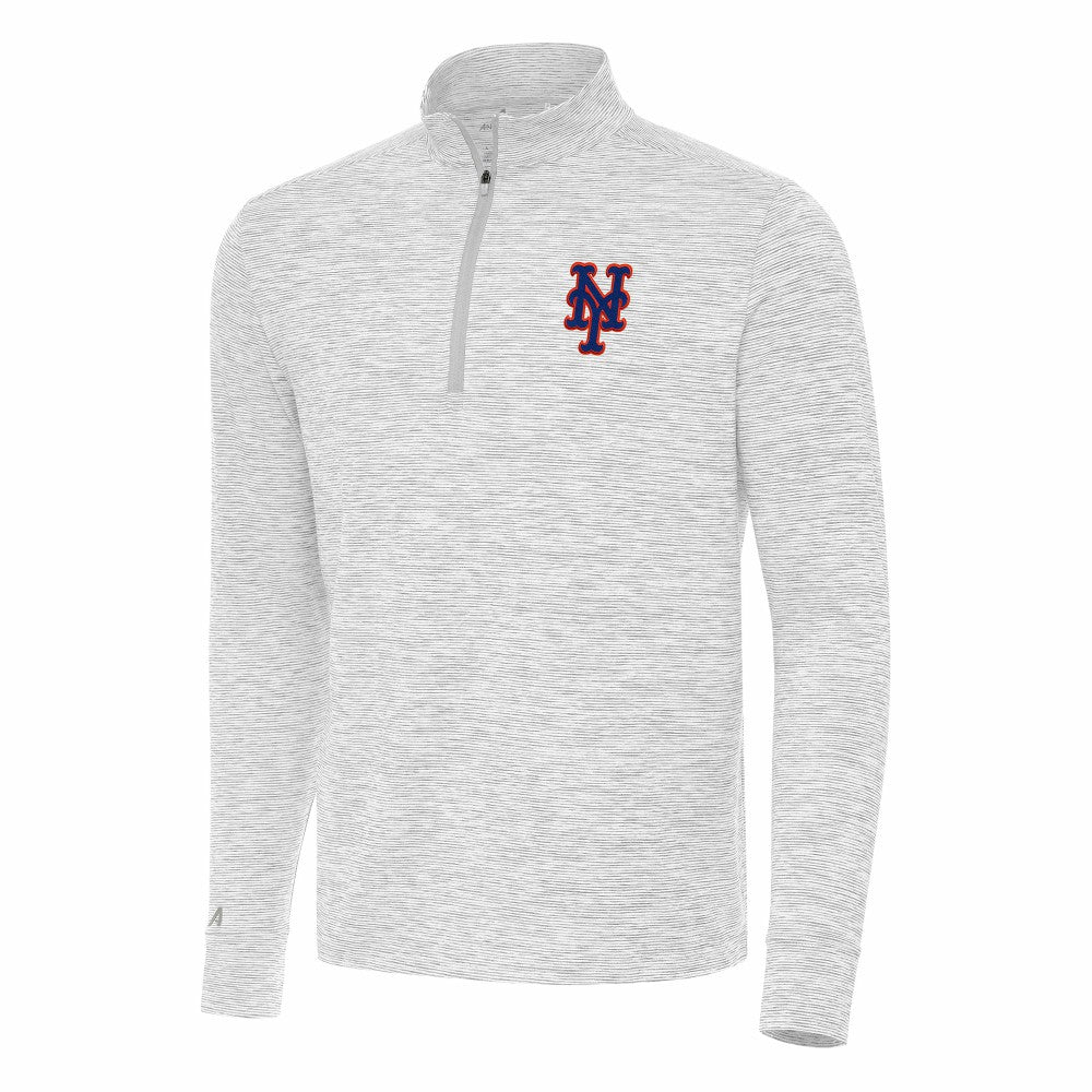New York Mets Antigua Cause Quarter-Zip Top Sale