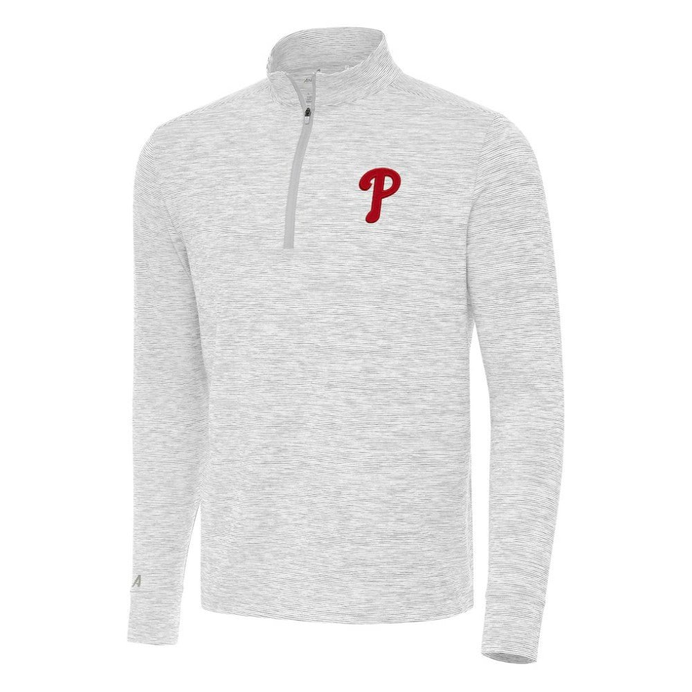 Philadelphia Phillies Antigua Cause Quarter-Zip Top Online