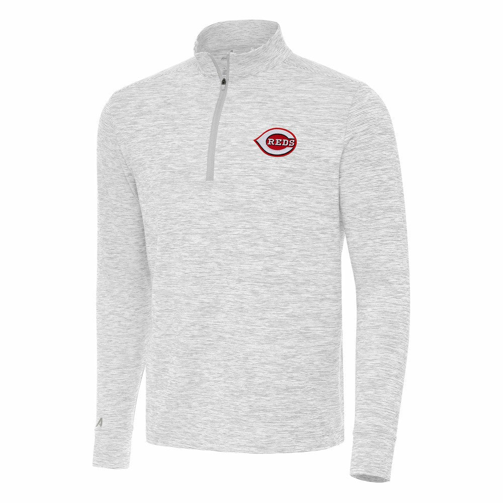 Cincinnati Reds Antigua Cause Quarter-Zip Top Discount