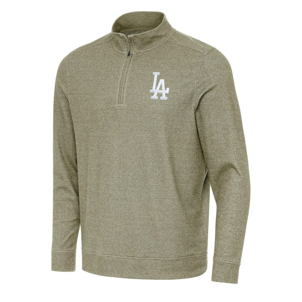 Los Angeles Dodgers Antigua Subtle Quarter-Zip Sweatshirt Sale