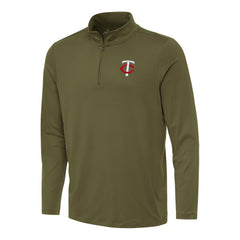 Minnesota Twins Antigua Reprocess Quarter-Zip Top Near Me