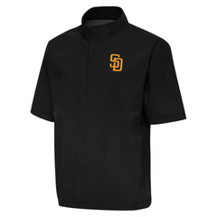San Diego Padres Antigua Brisk Quarter-Zip Wind Shirt Sale