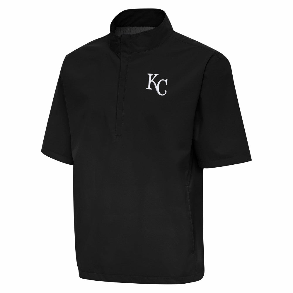 Kansas City Royals Antigua Brisk Quarter-Zip Wind Shirt Discount