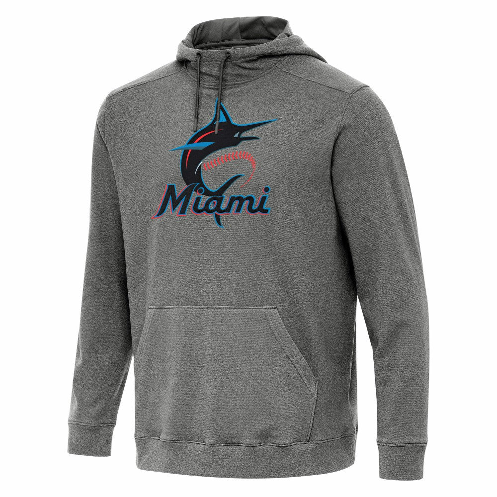 Miami Marlins Antigua Cloud Pullover Hoodie for sale