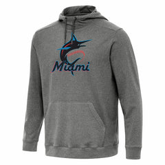 Miami Marlins Antigua Cloud Pullover Hoodie for sale