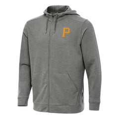 Pittsburgh Pirates Antigua Effortless Full-Zip Hooded Jacket Outlet