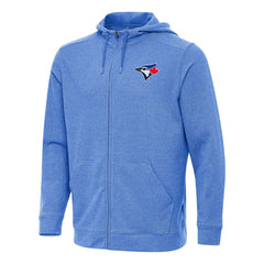 Toronto Blue Jays Antigua Effortless Full-Zip Hooded Jacket Sale