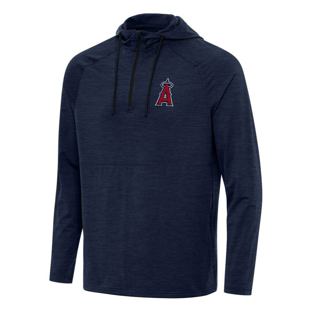 Los Angeles Angels Antigua Spikes Quarter-Zip Pullover Hoodie Outlet