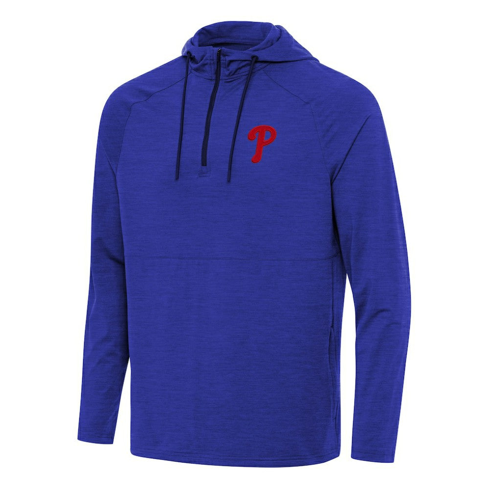 Philadelphia Phillies Antigua Spikes Quarter-Zip Pullover Hoodie Sale
