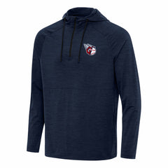 Cleveland Guardians Antigua Spikes Quarter-Zip Pullover Hoodie for sale