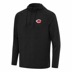 Cincinnati Reds Antigua Spikes Quarter-Zip Pullover Hoodie for sale