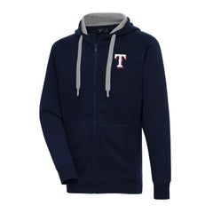 Texas Rangers Antigua Big & Tall Victory Full-Zip Hoodie Jacket Outlet