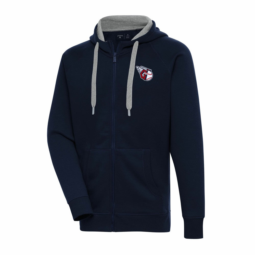 Cleveland Guardians Antigua Big & Tall Victory Full-Zip Hoodie Jacket Sale