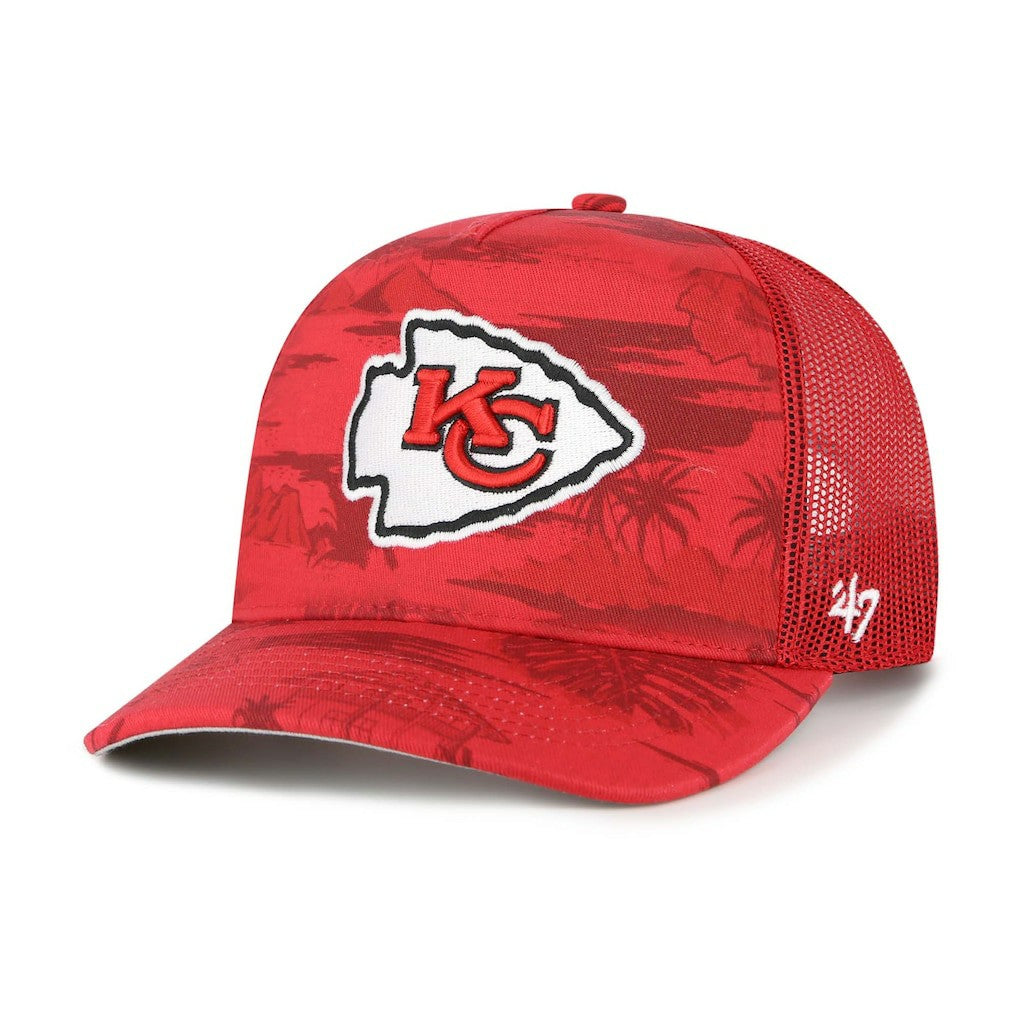Kansas City Chiefs '47 Fiji Trucker Adjustable Hat - Red - 47 brand