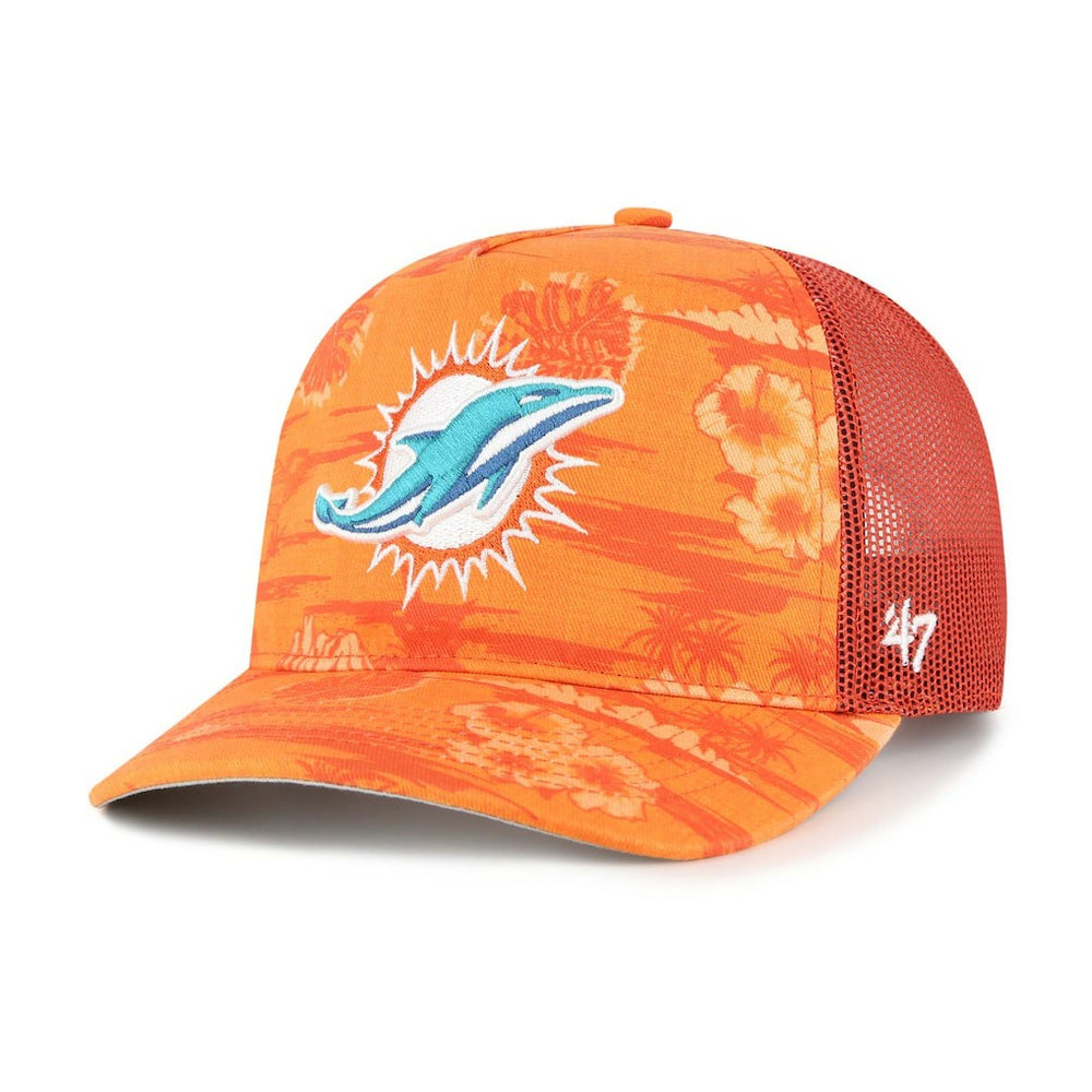 Miami Dolphins '47 Fiji Trucker Adjustable Hat - Orange - 47 brand