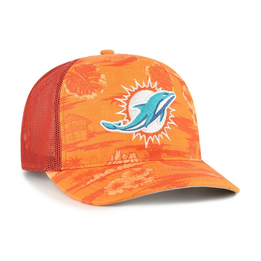 Miami Dolphins '47 Fiji Trucker Adjustable Hat - Orange - 47 brand