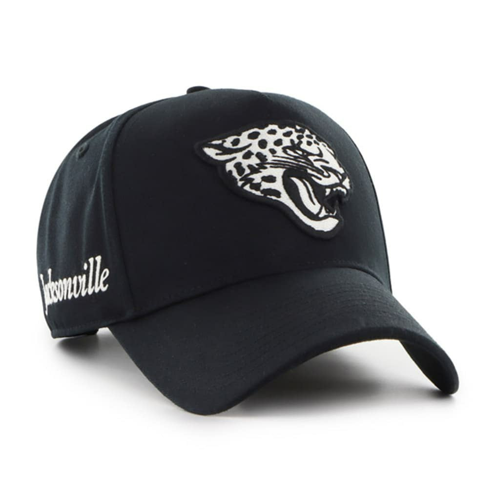 Jacksonville Jaguars '47 Foundation Offside Adjustable Hat - Black - 47 brand